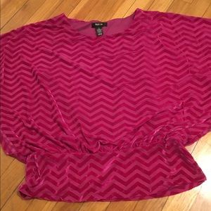 Style & Co. Fushia Top